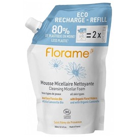 Florame Organic Cleansing Micellar Foam Eco Refill 300ml