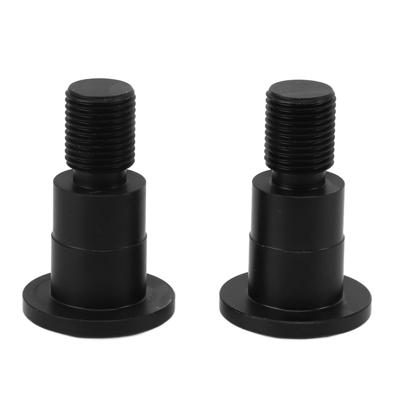 2PCS Motorcycle Handlebar Bar End Mirror Adapters M16 Thread Aluminum