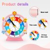 PIXESTT Children's Alarm Clock for Back to School, No Ticking