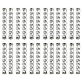 TORMEN Compression Spring Spring Steel Coil Extension Outer Diameter 0.5mm Wire Diameter 0.5mm Length 25mm (Pack of 100)