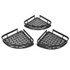 Triangular Shower Shelf Punch Free Rustproof Aluminum Shower Corner Shelf