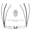 LifeArt 5 Pairs Reading Glasses, Blue Light Blocking Glasses, Computer