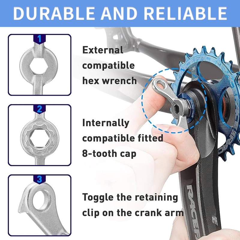 Bike Crank Removal Tool,Bracket Bottom Arm Bicycle Cassette Puller Cover