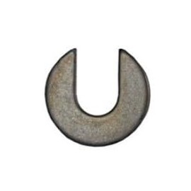 MAIN ST COLLECTIVE 50Pcs Zinc Plated Steel Body Shims - 1/16" Thick, 3/8" Slot, 15/16" O.D. – Auto Kit for Door, Fender & Car Alignments, Durable Metal & Panel Alignment Kits