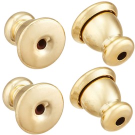 Jewelry Shop M ca0001 Anti-Tear, Non-Fall Earrings, Catch Set, Hypoallergenic, Gold, Silver, Brass Silver Metal Nickel Brass Silver Metal