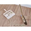 Superio Heavy Duty Plastic Dustpan with Comfort Grip Handle Beige,