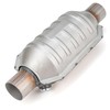 FOMIUZY 2.25 Inch 2.25" Inlet/Outlet Catalytic Converter Universal High Flow