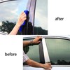 Xotic Tech Pillar Post Side Door Window Cover Trim Pre-Cut