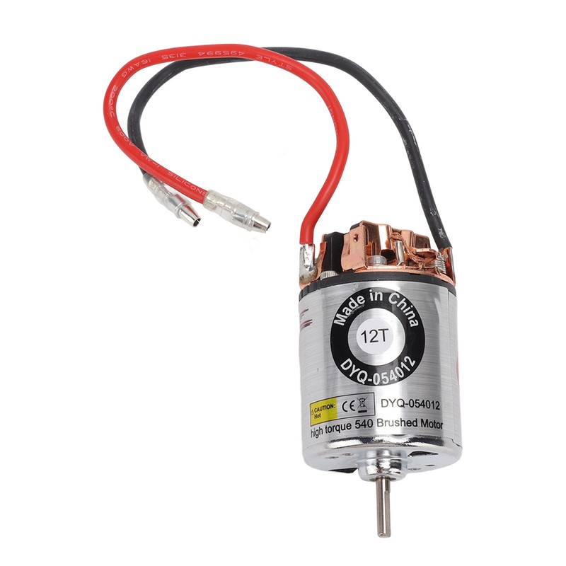 RC Brushed Motor 540 Waterproof High Torsion Brushed Motor with