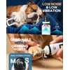 LEMULEGU Low Noise Pet Nail Grinder with Light,2-Speed Rechargeble Pet
