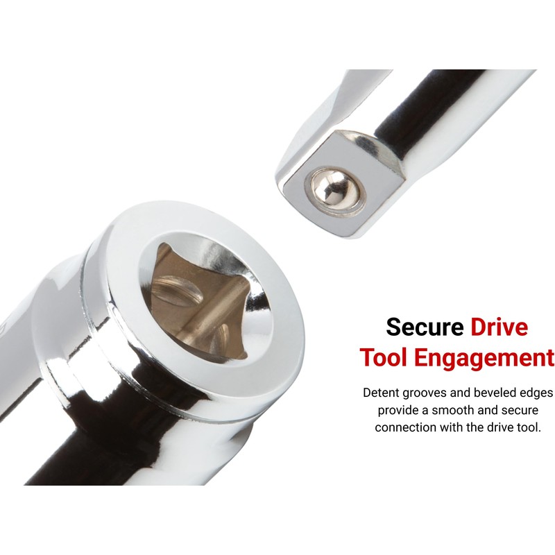 TEKTON 1/2 Inch Drive x 20 mm Deep 6-Point Socket