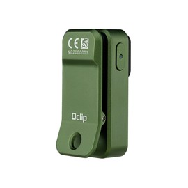 OLIGHT Oclip Right Angle Bike Flashlight 300LM White and Red Light (Green)