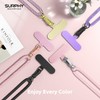 SURPHY Phone Lanyard with Patch, Adjustable Crossbody Phone Strap, Neck