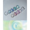 From the Nail Water Beads Glitter Magnetic Gel 10-piece set