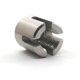 M16 x 8 mm Cross Cable Clamps Wire Rope Cross Clamp 316 Stainless Steel Cross Clamp (Pack of 2)