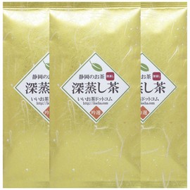 Fukamushi Tea Kami-mushi Tea Produced in Shizuoka, 3.5 oz (100 g), 3