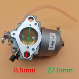 Canyoyi Carburetor Carb for Kawasaki 15003-2467 15003-2777 15003-2796 4 Stroke Engine FB460V AS38 MS08 LS08 AS37 ES36 FS29 KS08 MS14 RS01 23-216