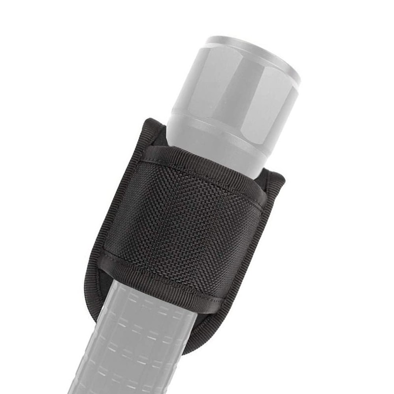 DONGKER Flashlight Holder, Compact Lamp Holder, Open Flashlight Bag for