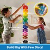 Brain Flakes 500 Piece Set, Ages 3+, Interlocking Plastic Disc