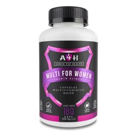 Multi F Women Vitaminas  Womens Multivitamin with Collagen  Biotin, 180 Caps                                                                          