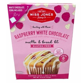 Miss Jones Baking Co Raspberry White Chocolate Muffin & Bread Kit 14.9 oz