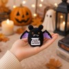 QINJIEJIE Knitted Bat Halloween Decorations Boo Basket Gifts