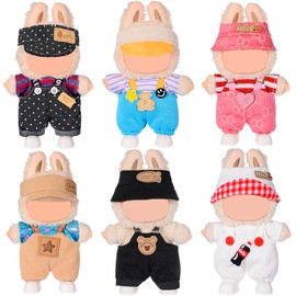 17 cm moda bambole vestiti e accessori in totale 6 set completo completo vestito vestito vestito morbido ed elegante costume payset (bambola non inclusa)