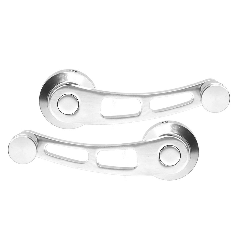 Akozon Window Crank Handle, 2pcs Auto Window Handle Riser, Alloy