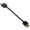 QVS HDT-0.5F Shielded Video/Audio/Network Cable, HDMI, Black