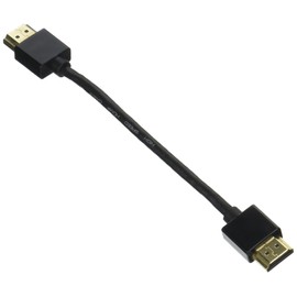 QVS HDT-0.5F Shielded Video/Audio/Network Cable, HDMI, Black