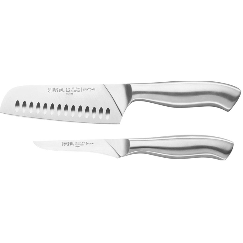 Chicago Cutlery Insignia Steel 2-Piece Knife Set With Guided Grip,