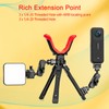 Zeadio Camera Tripod Rest, 2.4-6.6 inch Adjustable Tripod Rest Stand