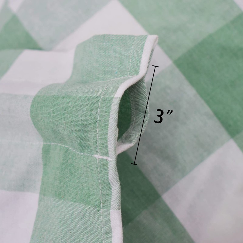 UPOPO - Cortinas para ventanas con diseño de cuadros de