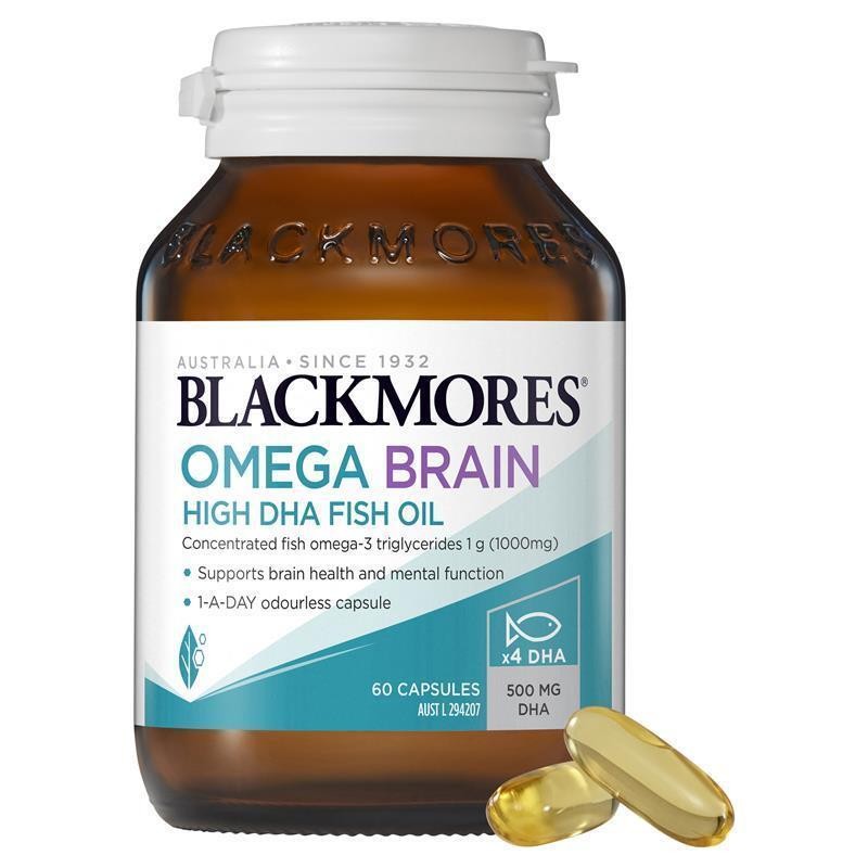 Blackmores Omega Brain Health 60 Capsules