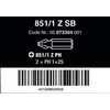WERA 073304 Vera 2-Piece Screwdriver Bit for Phillips Screws, Insertion