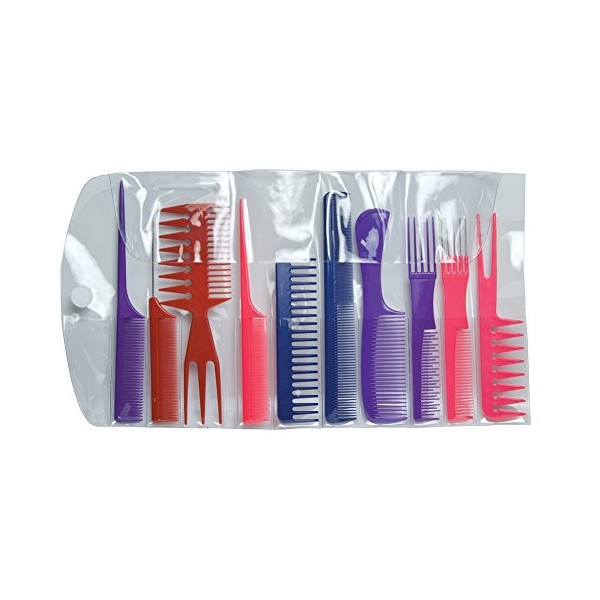 Diane Assorted Comb Kit 10Count