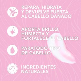 HIDRACOLOR - Crema Reparadora para Cabello 280 g, Tratamiento Acondicionador Reparador, Fortalece y Humecta el Cabello, Aporta Desenredo Inmediato, Brillo y Fuerza, Elimina el Frizz