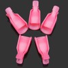 Useful 10Pcs Plastic Acrylic Nail Art Soak Off Clip UV