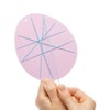 Baker Ross Easter Egg Embroidery Kit 8 Pieces Kids (AX781)