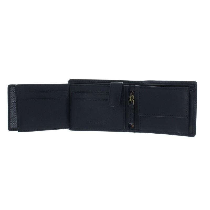 Chiemsee 020481 Men's Genuine Leather Wallet Black, black