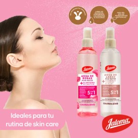 Jaloma Duo Pack Agua De Rosas + Agua De Arroz, Facial 250ml
