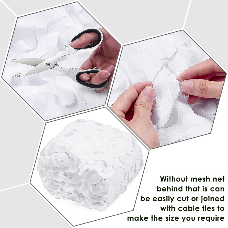 iunio Camo Netting Camouflage Netting, Camo Net Bulk Roll Camouflage