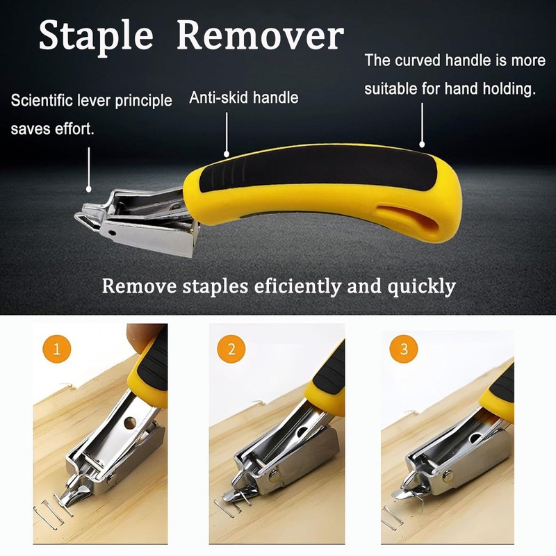 5pcs Upholstery Staple Remover Tool with Nail Puller Pliers Tack