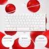 Macally USB Wired Keyboard for Mac and Windows PC -