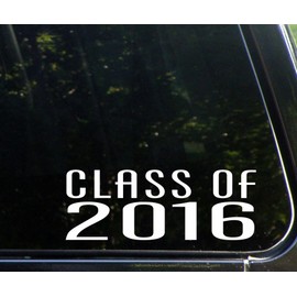 Diamond Graphics Class of 2016 - Die Cut (NOT Printed) Decal for Windows, Cars, Trucks, Laptops, etc.