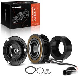 A-Premium Air Conditioner AC Compressor Clutch Kit Compatible with Mitsubishi Eclipse 2006-2011, Galant 2004-2012, Endeavor 2011, 2.4L 3.8L