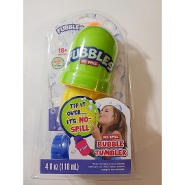 Little Kids New Fubbles Kids' No Spill Bubble Tumbler Includes Bubble Solution Kids Baby Toy