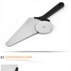 Pizza Cutter and Server Slicer Super Sharp Stainless Steel Wheel
