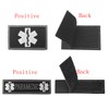 WZT 2 Pieces Paramedic Morale Tactical Patch with Backing Decorative