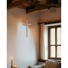 Kaltner Präsente Gift idea: 25 cm wall cross crucifix made
